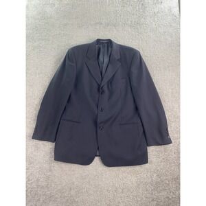 Hugo Boss Suit Jacket 42 R Navy Cashmere Einstein USA Luxury Designer Loro Piana